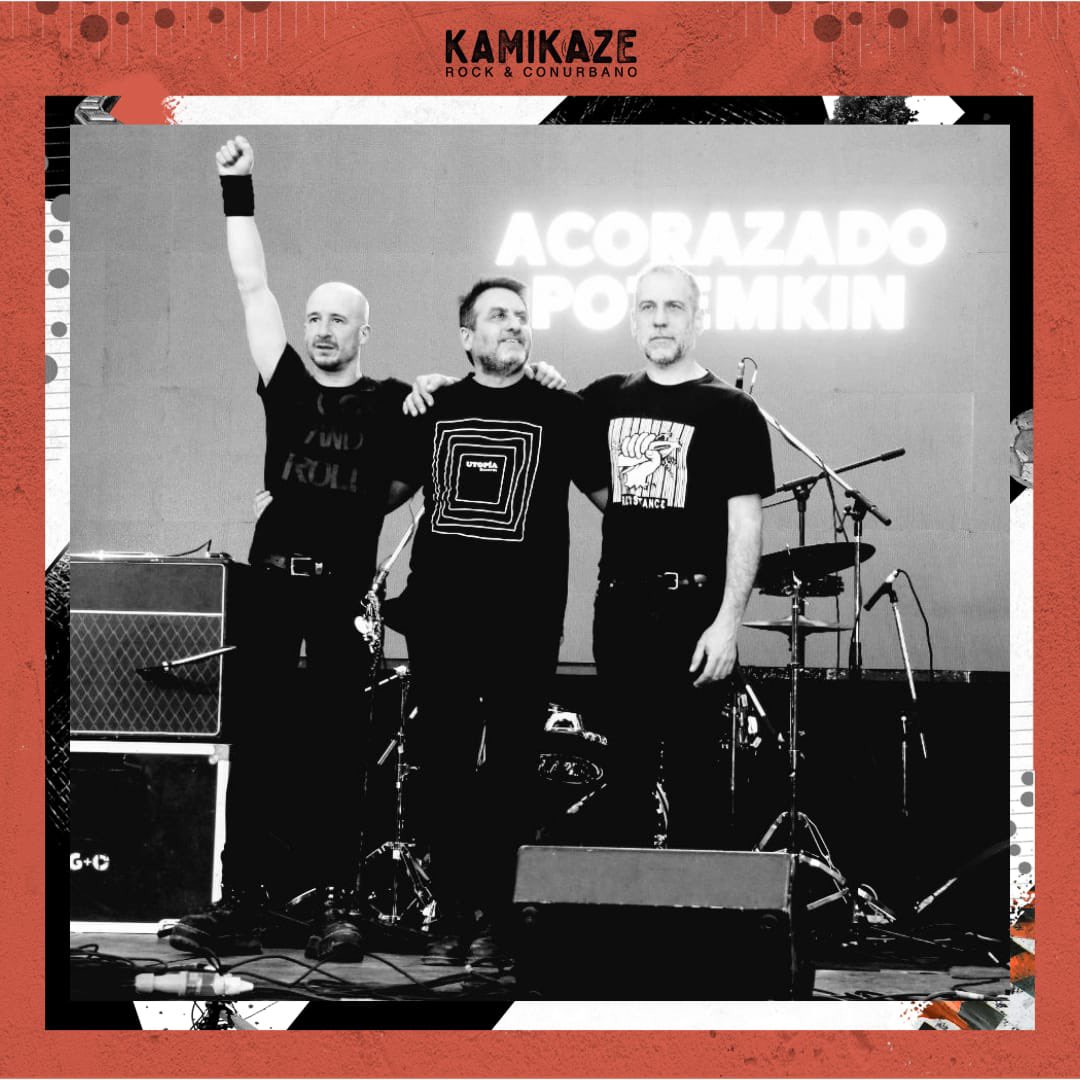 KamikazeStream's tweet photo. #KillingWeek
Con nosotros #FedericoGhazarossian 🤩bajista de @PotemkinOficial 👨🎤nos estará contando sobre su show gratuito en #ParqueCentenario 🏞este domingo a las 19:30 y sobre su disco #Mugre que cumple 10 años. 🤘🏻 https://t.co/Gboj4F5GoA