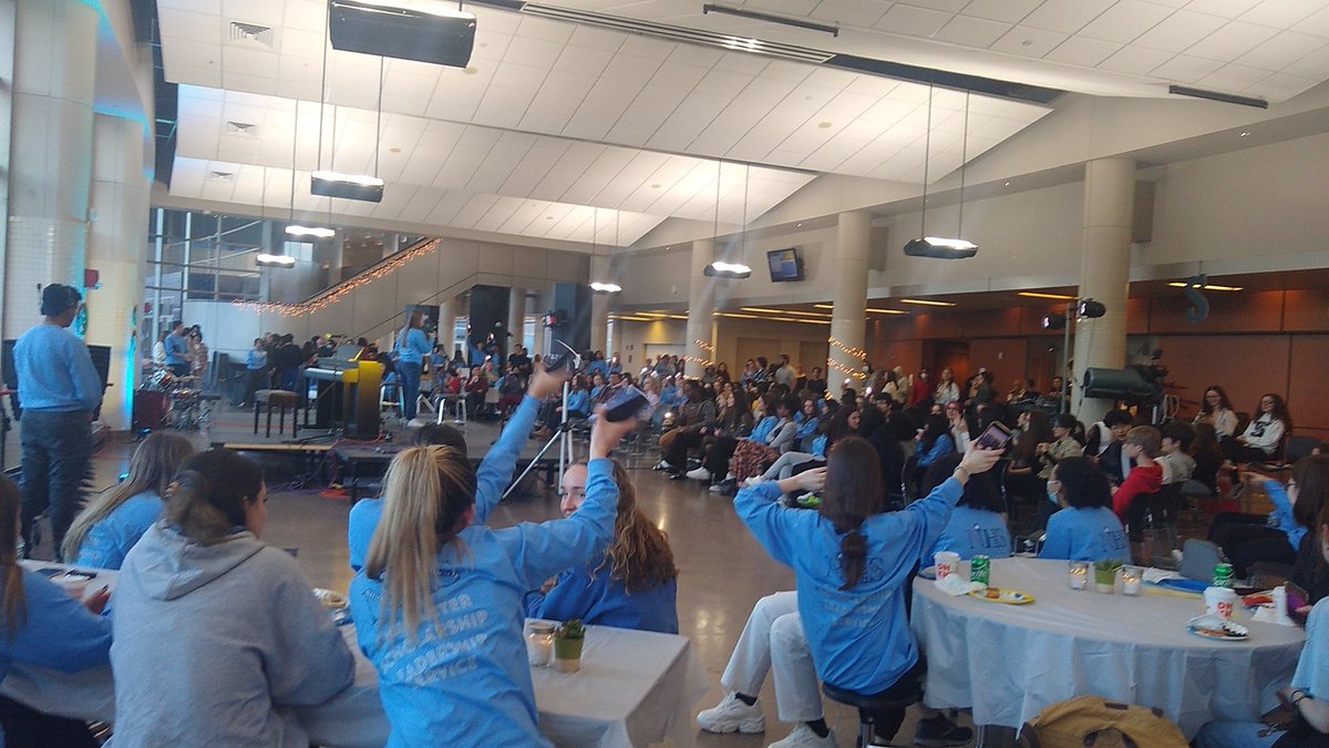 So great to have events like the annual Coffee House sponsored by NHS back in our school's activities. Our students are so talented and I am so impressed by the energy in the commons.