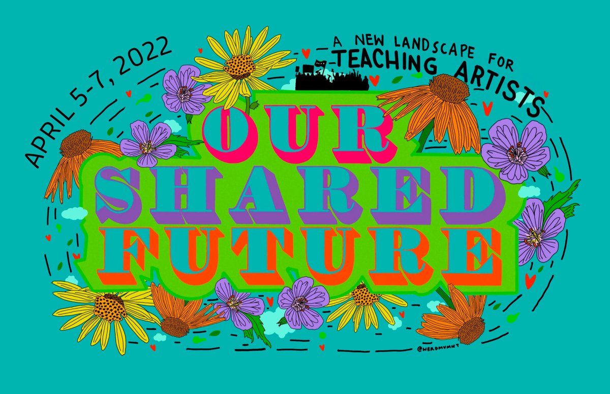 TEACHING ARTISTS, here's a 3-day conference opportunity in LA County. Arts Ed Collective is hosting a regional conversation in conjunction with the conference on April 6. bit.ly/3Lr41Zw