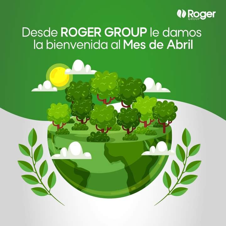 RogerGroup1's tweet image. Desde #RogerGroup le damos la bienvenida al mes de Abril. 💚 ¡Éxitos y buenos deseos para todos! 🙌🏻