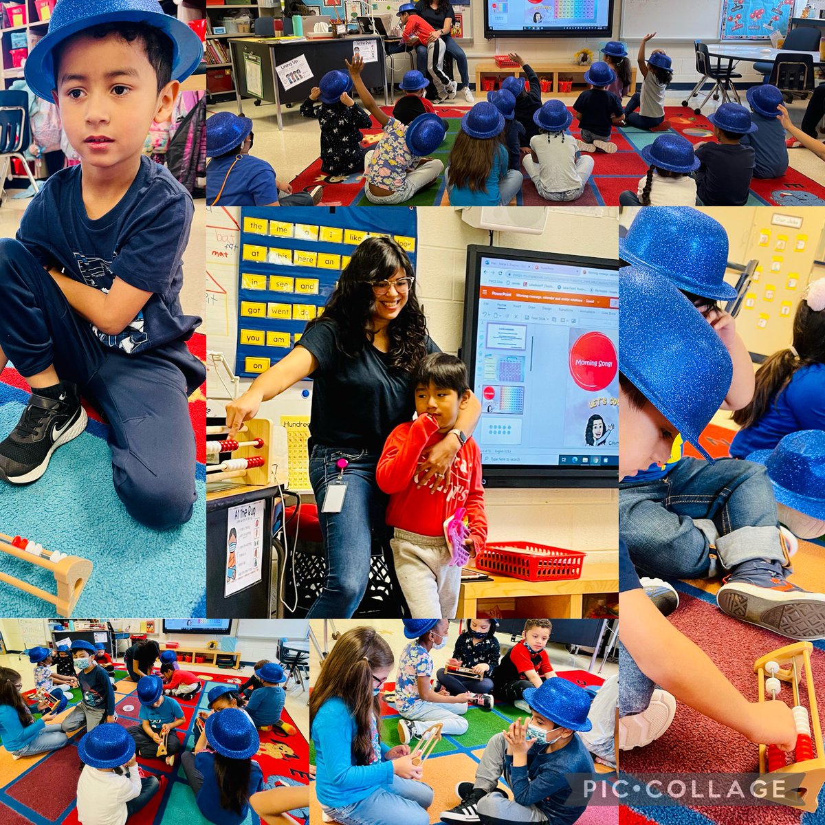 🤩 Our amazing kindergarten educator, Mrs. Shapiro instructed her wonderful mathematicians on how to use a Rekenrek to solve math story problems with a partner! 🧮 All of our children are learning to develop individual number sense at their own pace! ⭐️ Way to go, STARS!