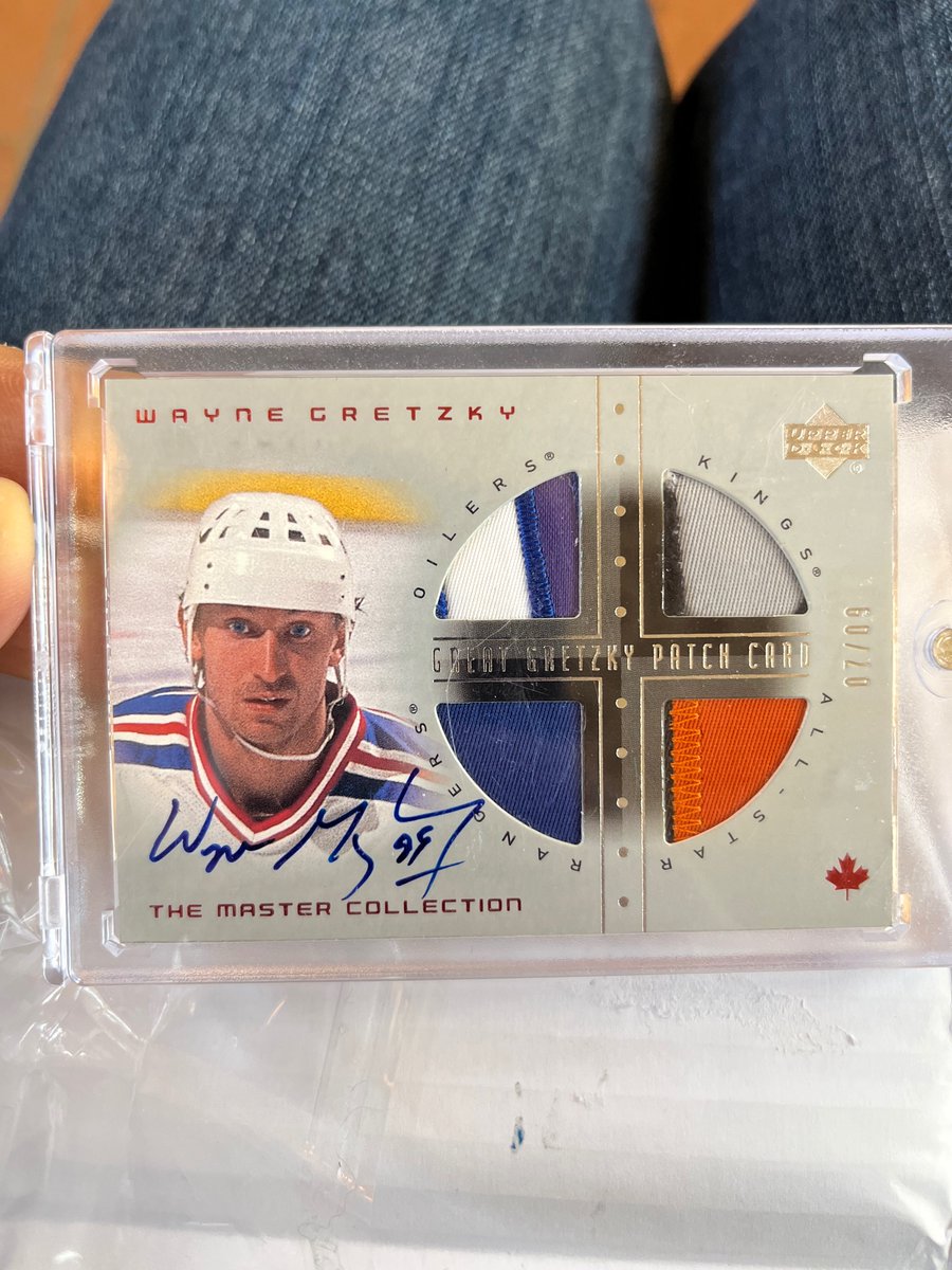 sportscardpete's tweet image. New pickup #gretzky #patchauto #hockeycards #thehobby #whodoyoucollect