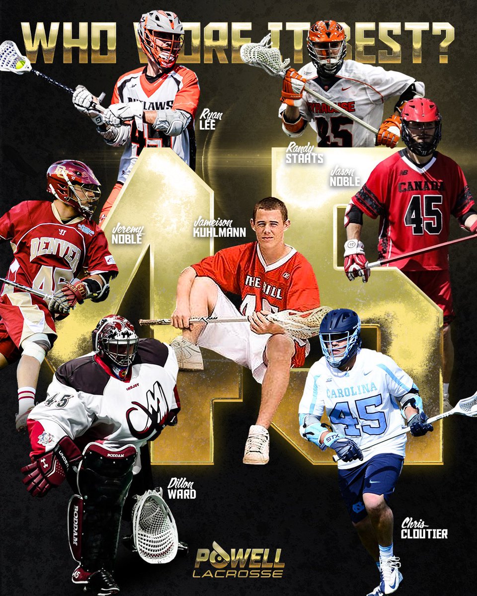 Which of these players wore #45 the best?

Let us know your pick and who we missed in the comments ⬇️ #whoworeitbest #explorethefield