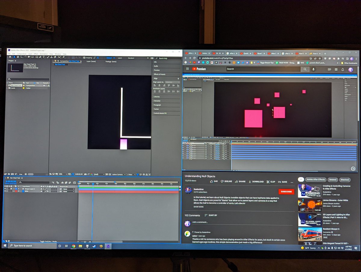 Unrustifying my After Effects skills and it feels like I'm in college again 😵‍💫 (but good overall)