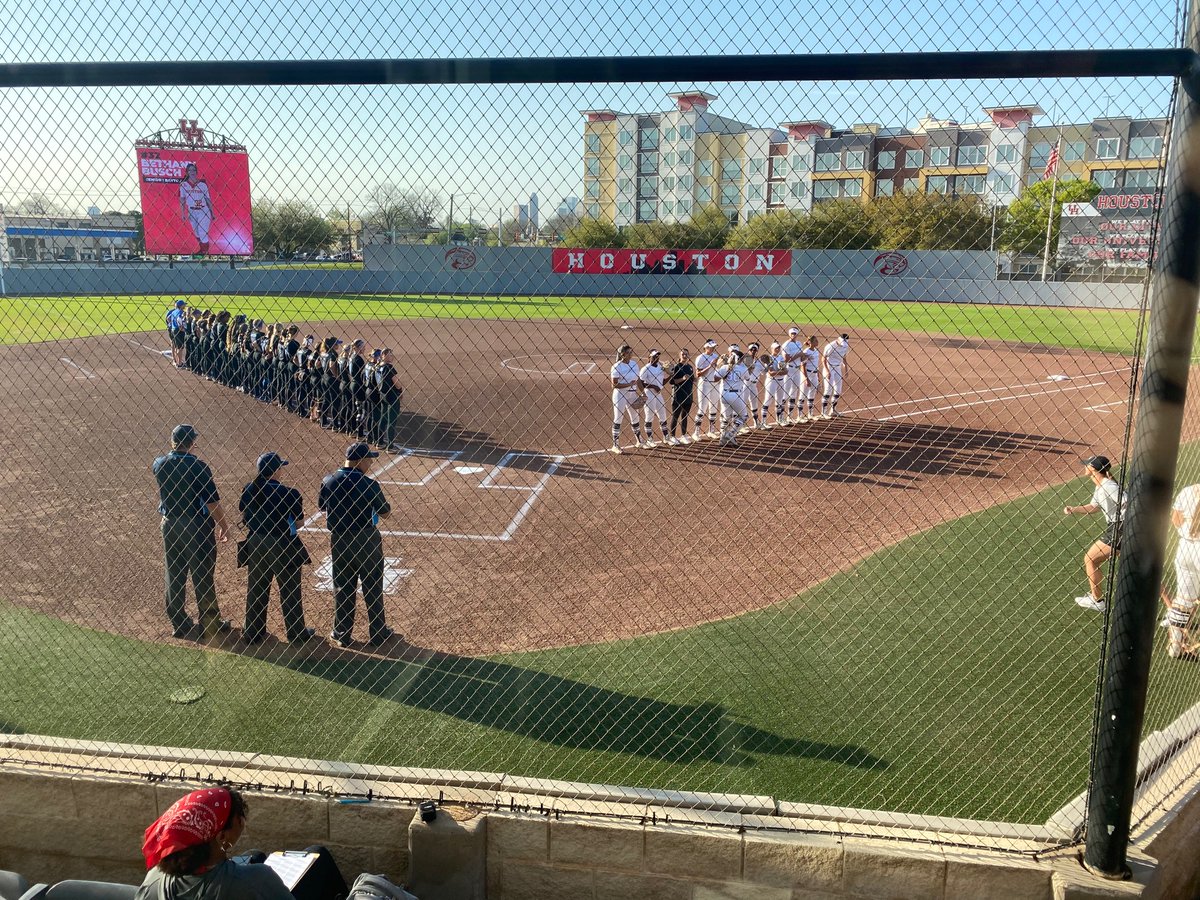 It’s the <a href="/American_SBall/">American Softball</a> home opener for <a href="/UHCougarSB/">Houston Softball</a>, hosting <a href="/MemphisSoftball/">Memphis Softball</a>. Join <a href="/jaylinbaldridge/">Jaylin Baldridge</a> and me now on ESPN+!