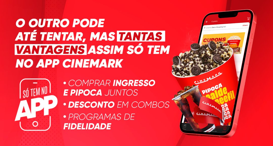 comprei ingresso pelo app cinemark