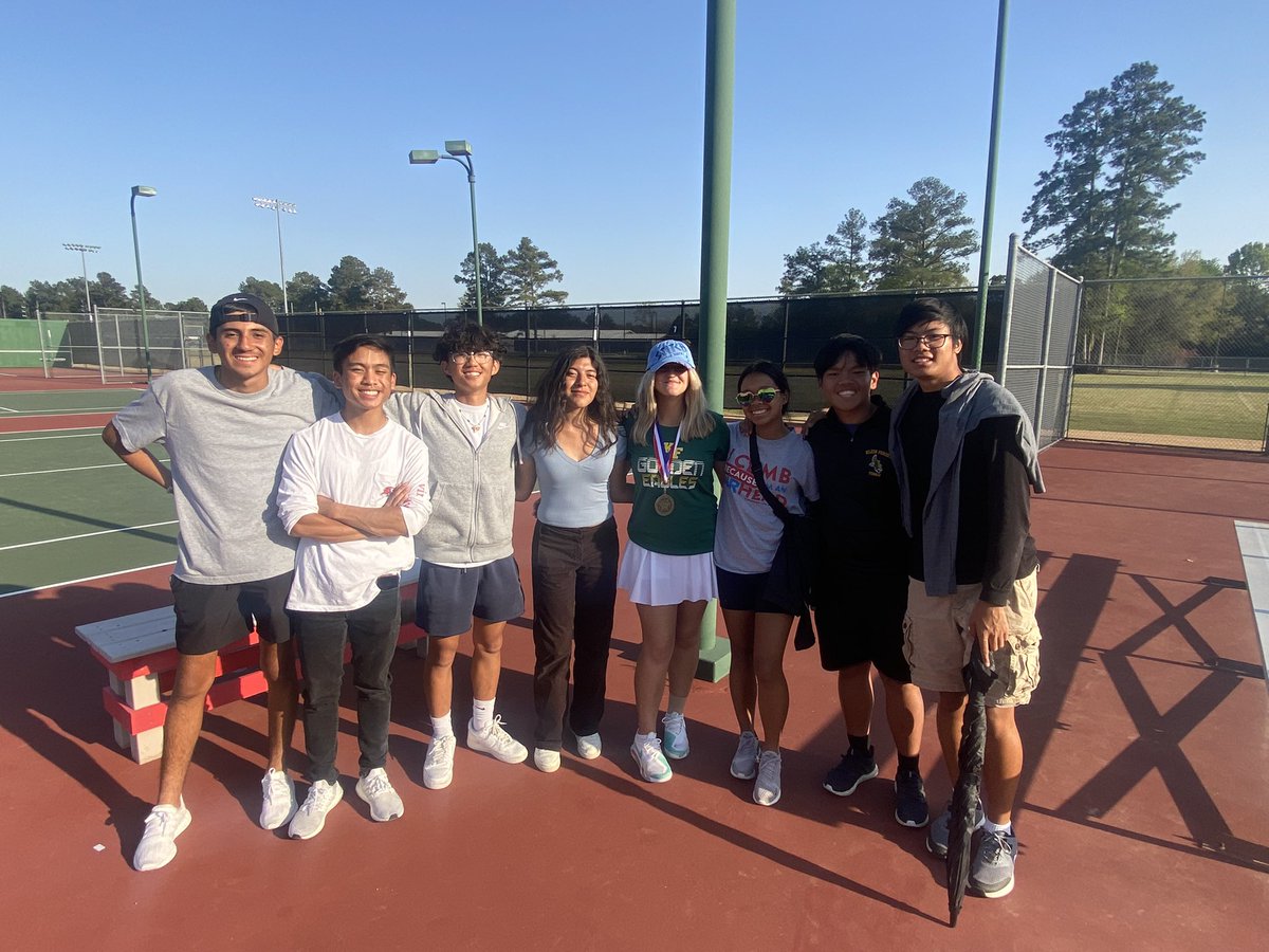 Words can not express how proud I am of this young lady Girls Singles District Champ for the 2nd year in a row. Onto Waco we go. <a href="/KleinForest/">Klein Forest HS</a> <a href="/AthleticsKF/">KF Athletics</a> #EAGLEUP