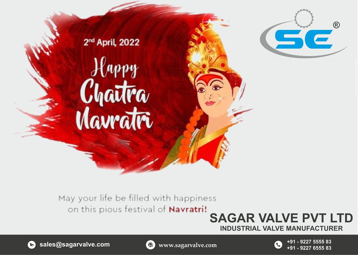 sagarvalve's tweet photo. #chaitranavratri2022  
#ballvalve #valvemanufacturer #sagarengineering #sagarvalve #SE #valves #automation #makeinindia #rajkot #gujarat #india #export #manufacturer #Valves #SEbrand #valvemanufacturers #ballvalves #Gatevalves #globevalves #butterflyvalves #globevalve #gatevalve https://t.co/nMbgPbfMi3