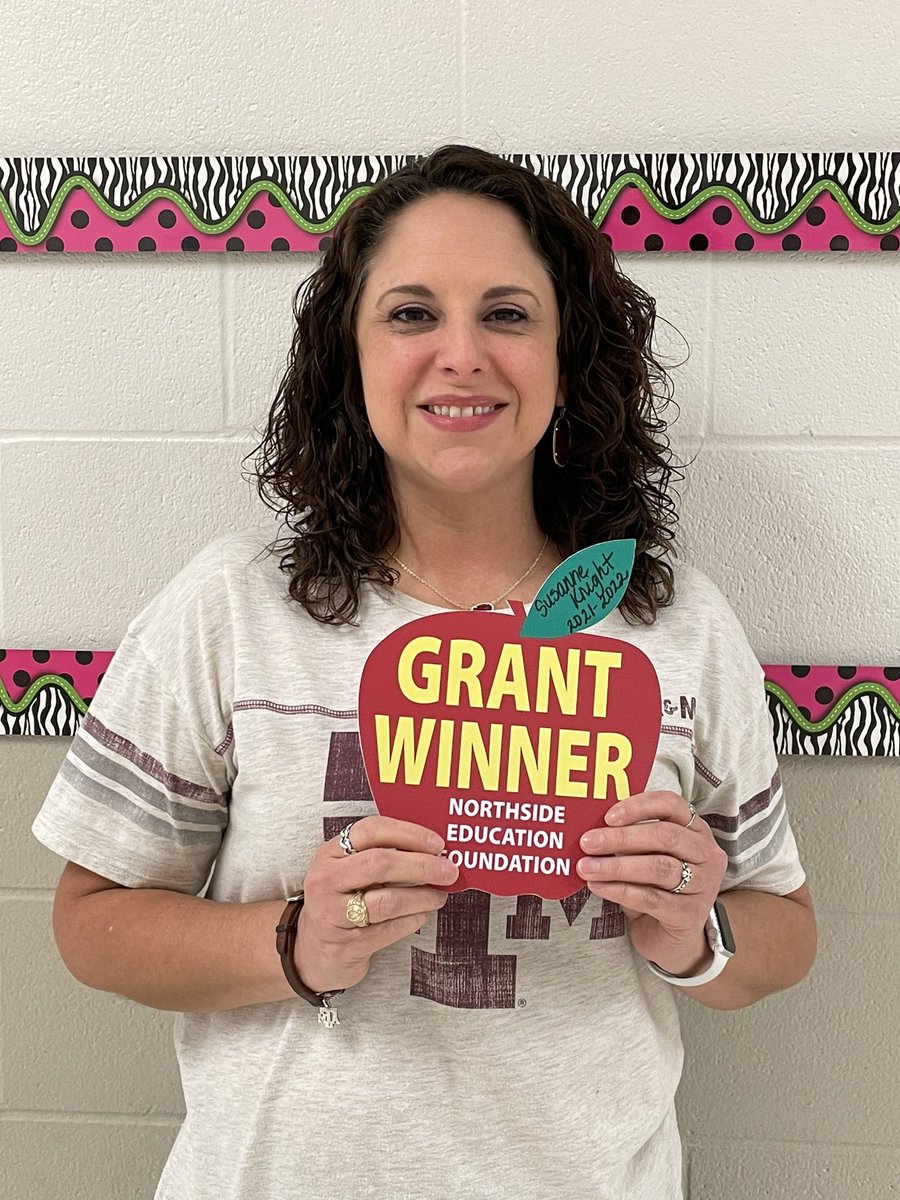 susdenise19's tweet photo. So excited to receive a grant today!! 🥳🥳🥳   Thank you so much NEF!! @nisdnef https://t.co/mRBE27rLR4