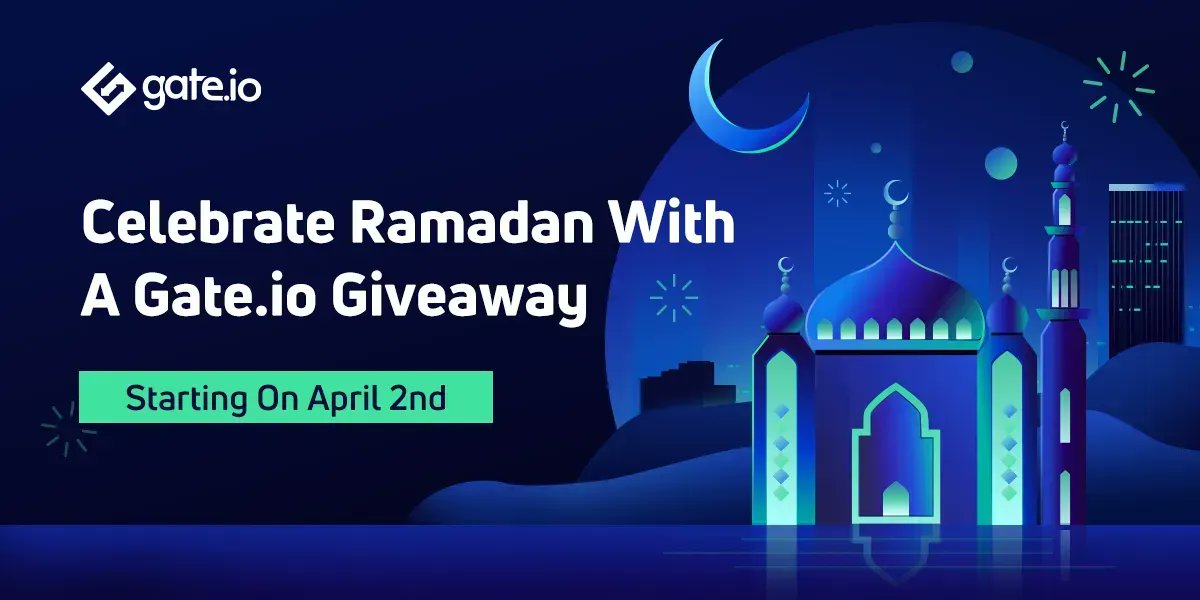 🎉 Celebrate Ramadan with a Gate.io Giveaway

Wishing Everyone a Happy and Peaceful Ramadan 🌙

Win a share in the $2000 prize pool
✅ Follow <a href="/Gate_io/">Gate.io</a>
✅ Like &amp; Retweet with #Ramadan #Gateio
✅ Tag 3 Friends 

Join Now: gleam.io/competitions/V…

#Crypto #Giveaway