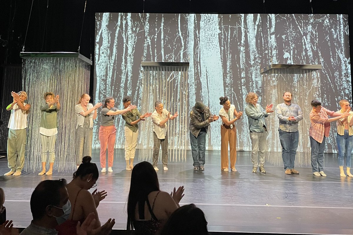Bay Area dance fans, DO. NOT. MISS. <a href="/RobertMosesKin/">Robert Moses' Kin</a> <a href="/PresidioTheatre/">Presidio Theatre</a> in the Presidio. It is brilliant and moving. You will be sorry if you miss it. Two shows left, tomorrow night and Sunday night.