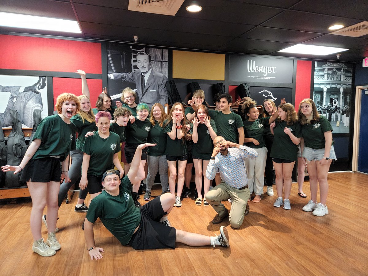 ChorusNipmuc's tweet photo. Nipmuc Music is having a great time at Disney World 🎵

On Friday Chorus students enjoyed a fantastic workshop at Disney Imagination Campus where we recorded some of our favorite Little Mermaid songs and even tried our hands at some voice acting!

#mursd #mursdmusic #nipmucpride https://t.co/H11Hy2VNZ0
