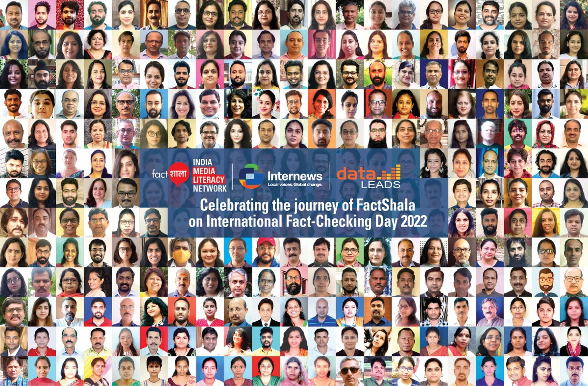 Jaydeepdasgupta's tweet photo. International #FactCheckingDay! More Power to the Community of Verification Ninjas #FactCheck #FactShalaLearning #newssense https://t.co/1huDjilIVq