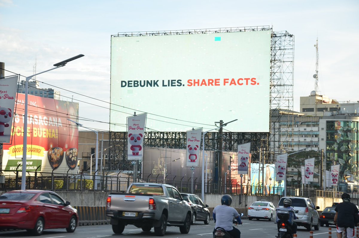 Debunk lies. Share facts.

It’s International Fact Checking Day, but in the Philippines, we have to be extra wary everyday.

#FactsFirstPH 
#FactCheckingIsEssential
