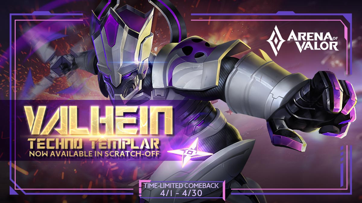 Arena of Valor on Twitter: "Demons beware 👹, no one can escape from my  darts! 🎯 Does your gameplay shine ✨ as much as this skin? #ArenaofValor  #Valhein https://t.co/9fXiYs9Ar1" / Twitter