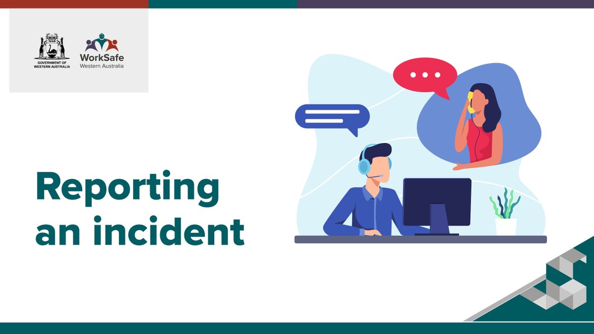 WorkSafeWA's tweet photo. It can be stressful waiting in a queue to report an incident. Whether you have a business in the CBD or a remote exploration operation in the northwest, ring WorkSafe on ☎️ 1800 678 198 to report serious incidents at a workplace, and report other notifiable incidents online. https://t.co/FkXXKjgPA3