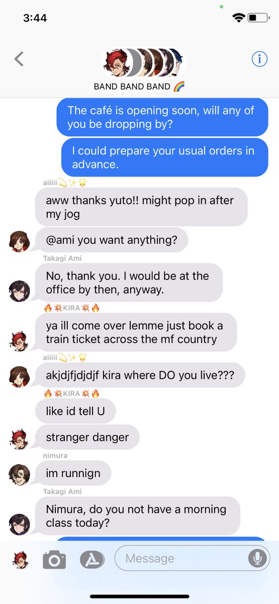 NijitoTheGame's tweet photo. Spoiler: He did not make it to class in time. -Yuto🌊

#indiegame #indiegamedev #indiedev #gamedev #smau #texts #rp #NIJITO https://t.co/lqBIuVVFjm
