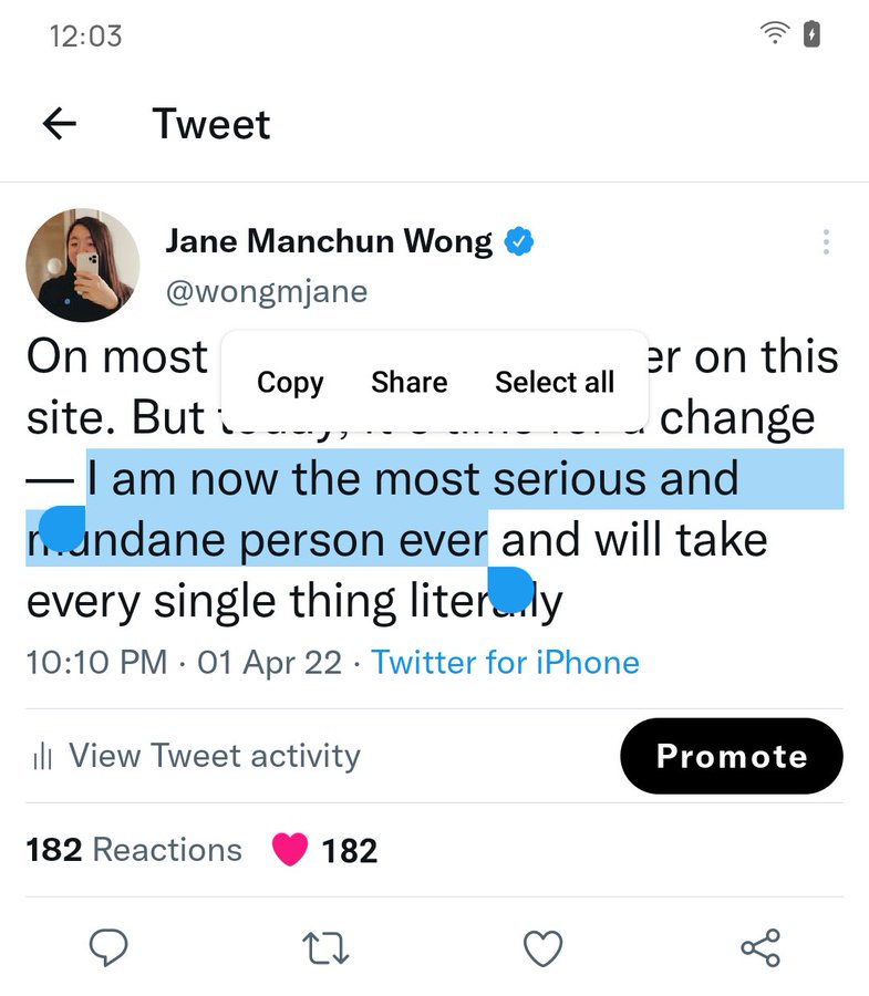 Twitter S Android App May Soon Allow You To Choose And Copy Text From Tweets Tech
