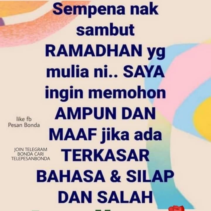 Karlrizal1's tweet photo. Salam Ramadhan..
Selamat menunaikan ibadah puasa..🙏 https://t.co/ZhgF3NTO7h