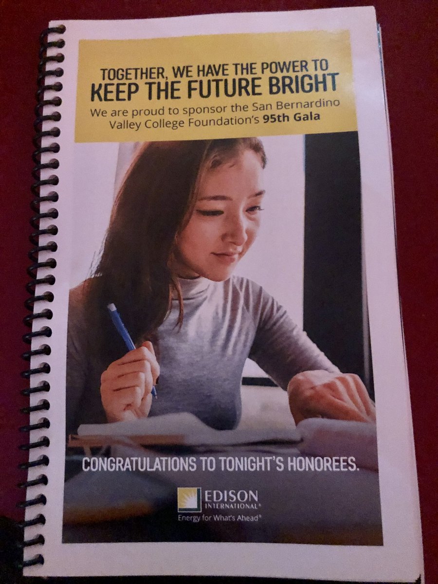 Proud to represent <a href="/edisonintl/">Edison International</a> with <a href="/SCE_AaronT/">Aaron Thomas</a> at tonight’s <a href="/SBVCFoundation/">SBVC Foundation</a>’s celebration of 95 years of educational excellence! <a href="/SCE_PublicAff/">SCE Public Affairs</a>