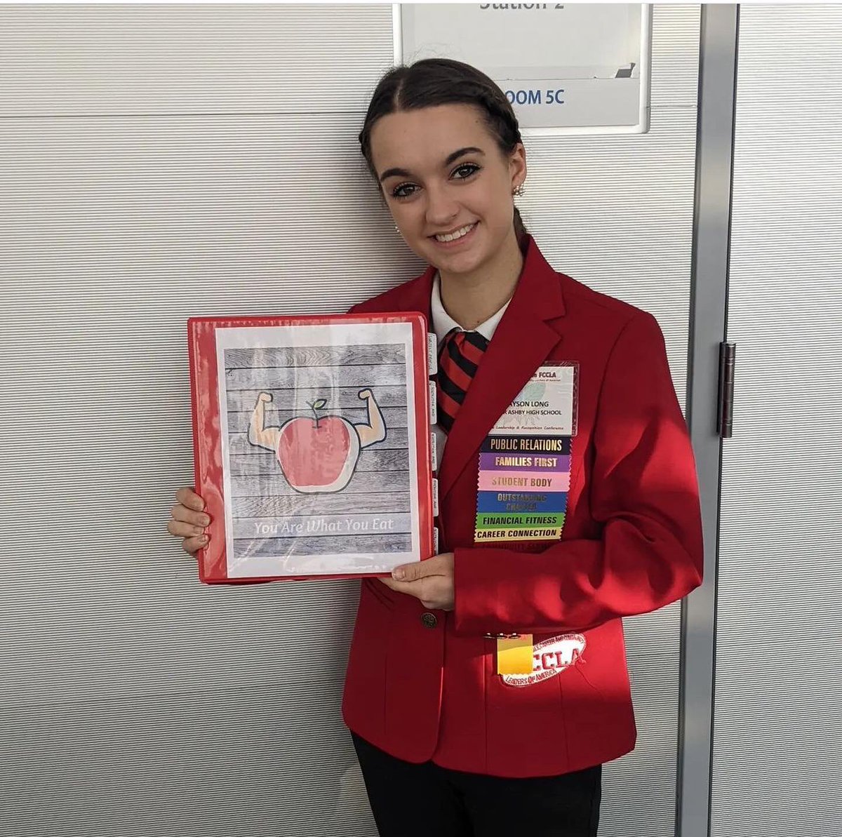 virginiafccla's tweet photo. Day 1 of the #VAFCCLA State Leadership and Recognition Conference was a success! Our #FCCLA members competed in STAR Events before the #SLRC22 Opening Session. The @nationalfccla members and competitors featured here hail from Turner Ashby High School (@TAHSFCCLA). #FCCLAfamily https://t.co/4Y39uYKKjn
