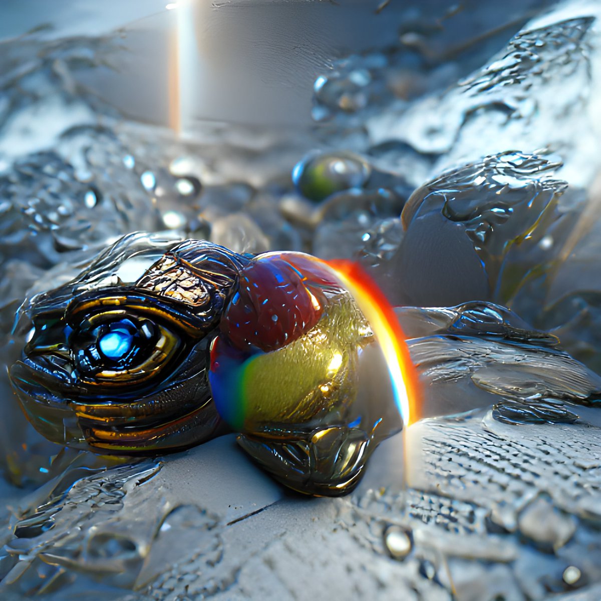 AugmentedArtist's tweet image. •Rainbow Snail•
// Day 2: 5-65-200 //

#aiartcomm #aiart #aiartcomm #aiartcommunity #aiartists #aiartist #ainfts #ainft #aiartcommunity #ai #aiartists #generativeartist #aiwonderverse #aiwv