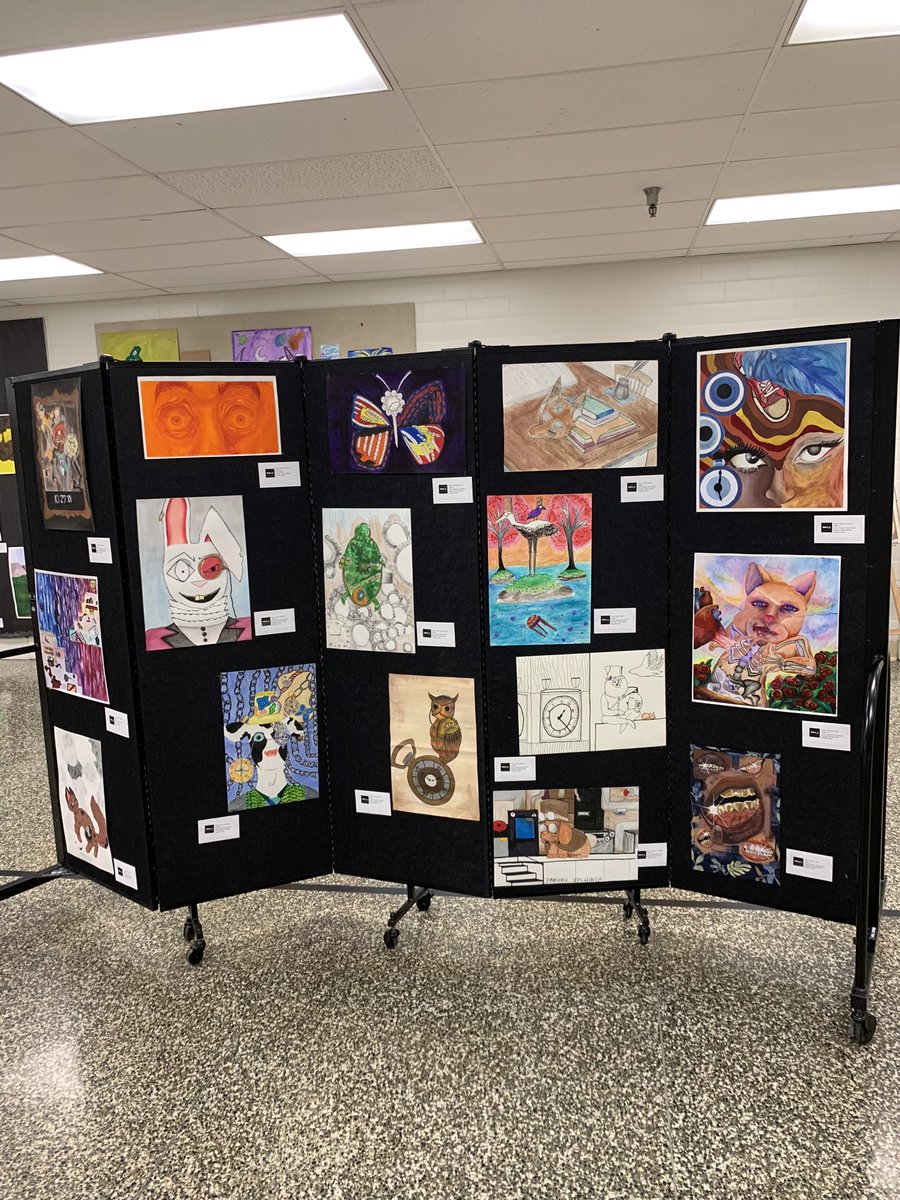 MMAVART's tweet photo. Happy art show day. Thanks everyone for coming out https://t.co/G3BGEAOTeO