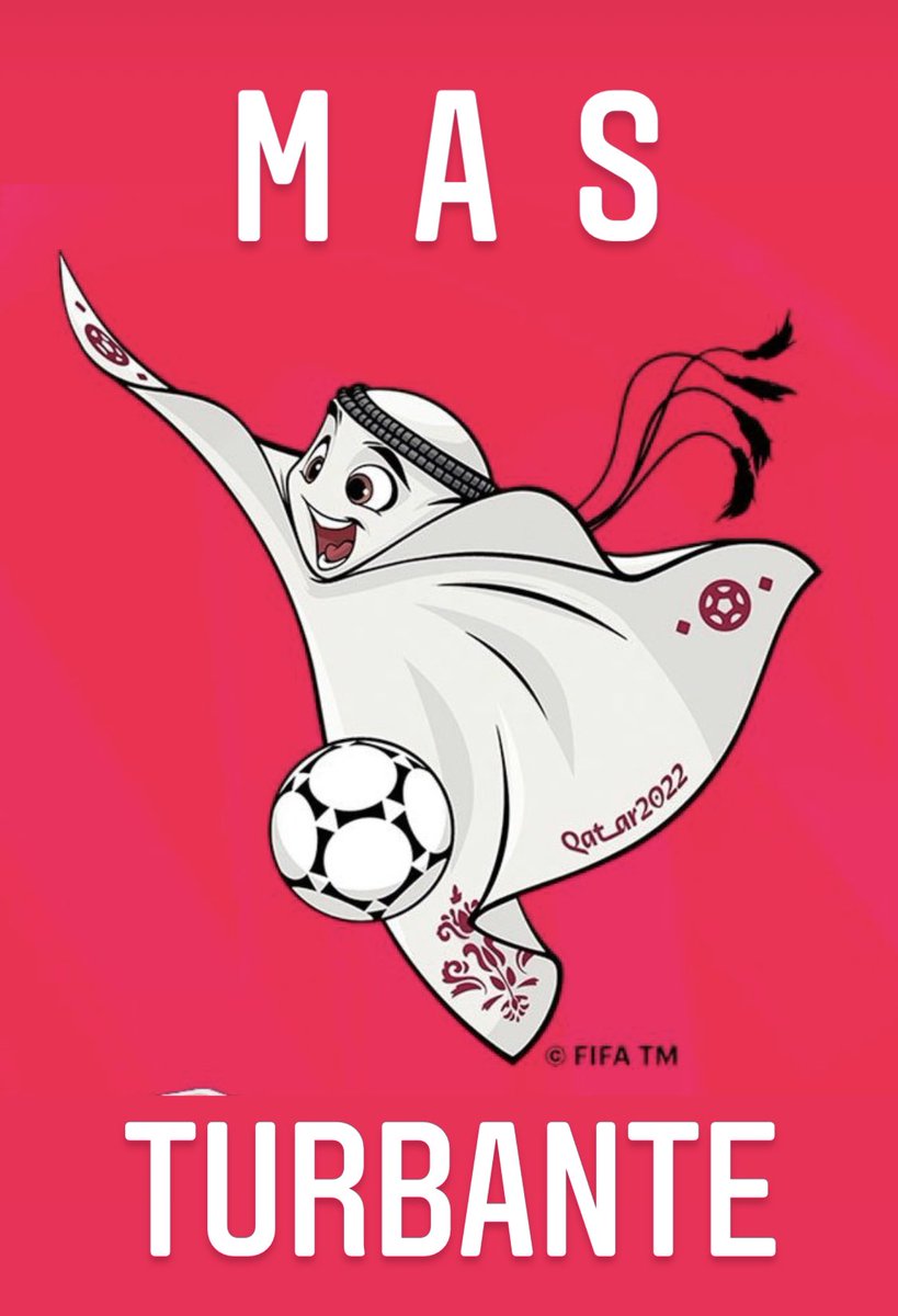 La nueva mascota del mundial #Qatar