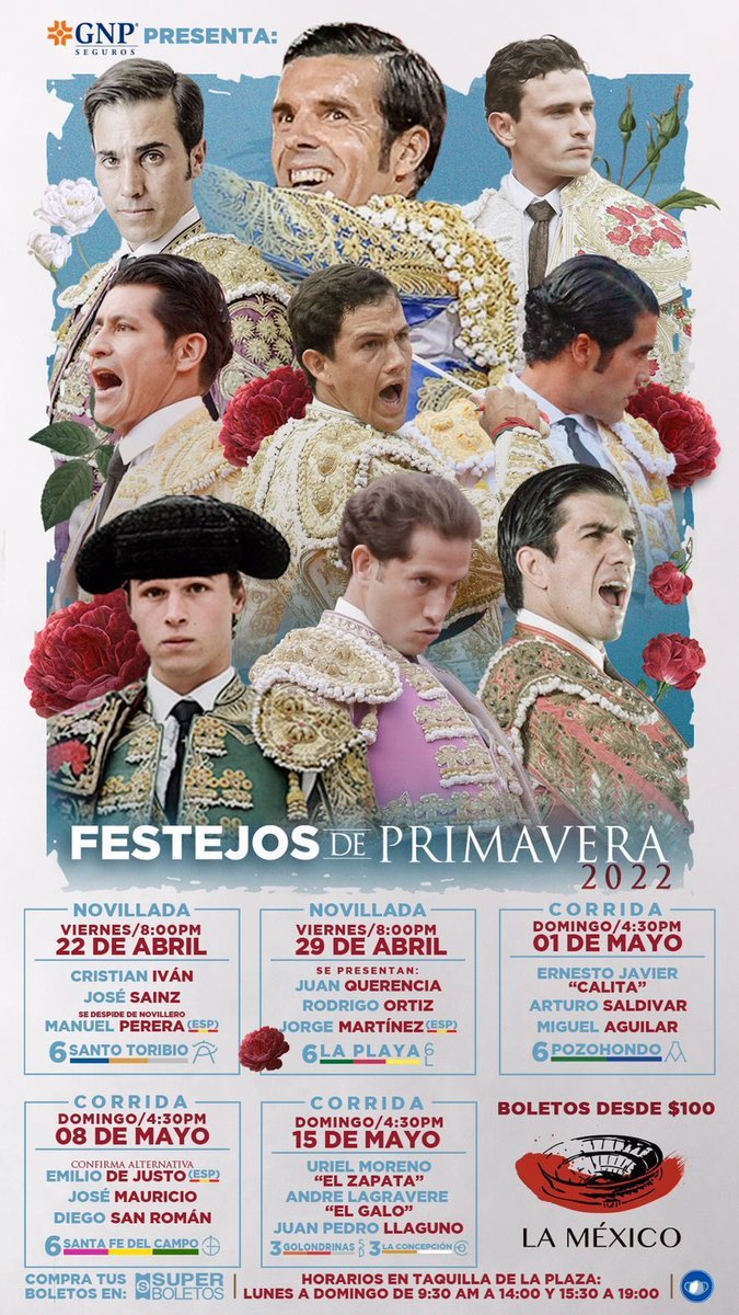 Festejos de Primavera en ⁦<a href="/LaPlazaMexico/">La Plaza Mexico</a>⁩