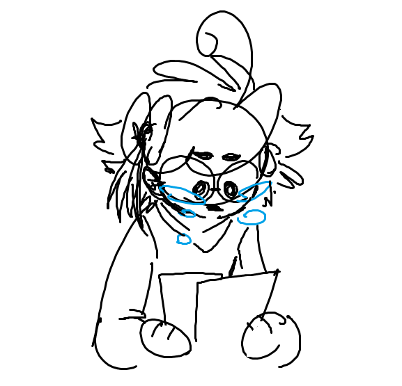 sugar_crashing's tweet photo. i drew this with a caption in mind and realized it could relate to every feeling i have about this show. anyways. hazel and cha-cha am i right or am i right ( breaks down ) https://t.co/jBPphn9sE0