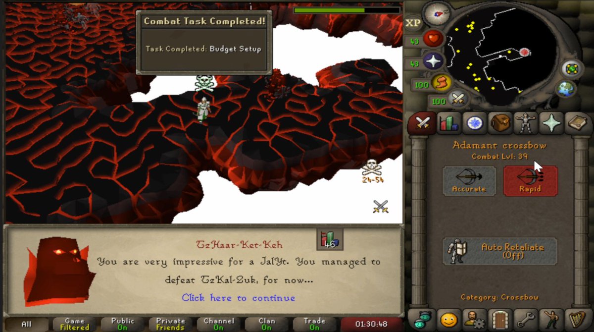 April 01 2022: 39 combat inferno. 
rsn is '39cb inferno'
Thank you to <a href="/Unpredictble1/">Unpredictble</a>, Naabe, @Adwaam, <a href="/ToucanRS/">Toucan</a> , Seth2020, and obviously <a href="/xzact/">xzact</a> .