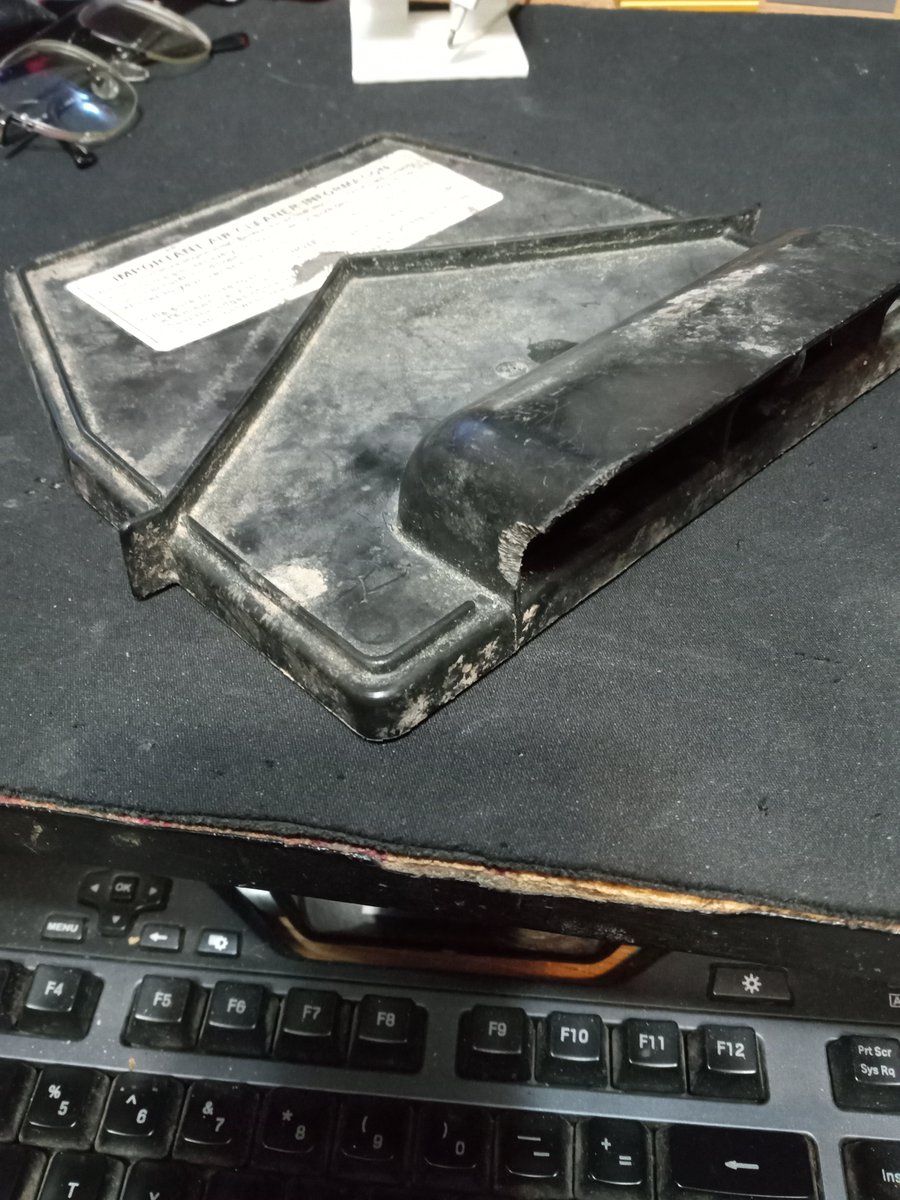 steven_poole68's tweet photo. so, i was asked if i could reproduce this ATV part , i said probably in tinkercad , well that didn't work very well  , so i installed fusion 360 and this is what i came up with in 12 hrs ......... https://t.co/XeeNdLk7Te
