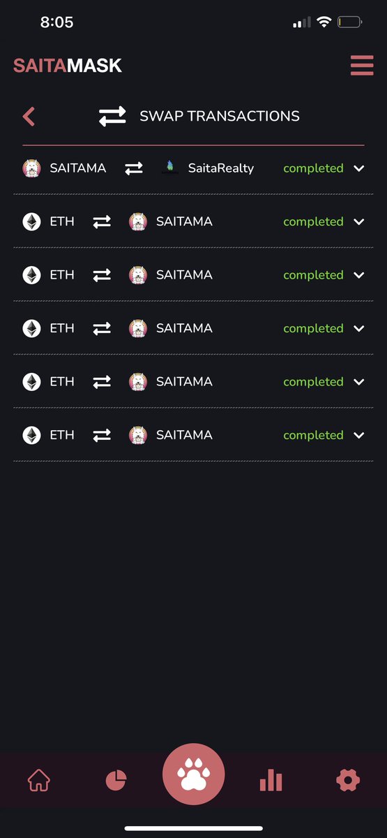 JesusMartinez's tweet photo. Transaction as a success! I bought almost an eth worth too!

#SaitaMask liquidity on #SaitaRealty is solid! https://t.co/0vOJr0ST7t