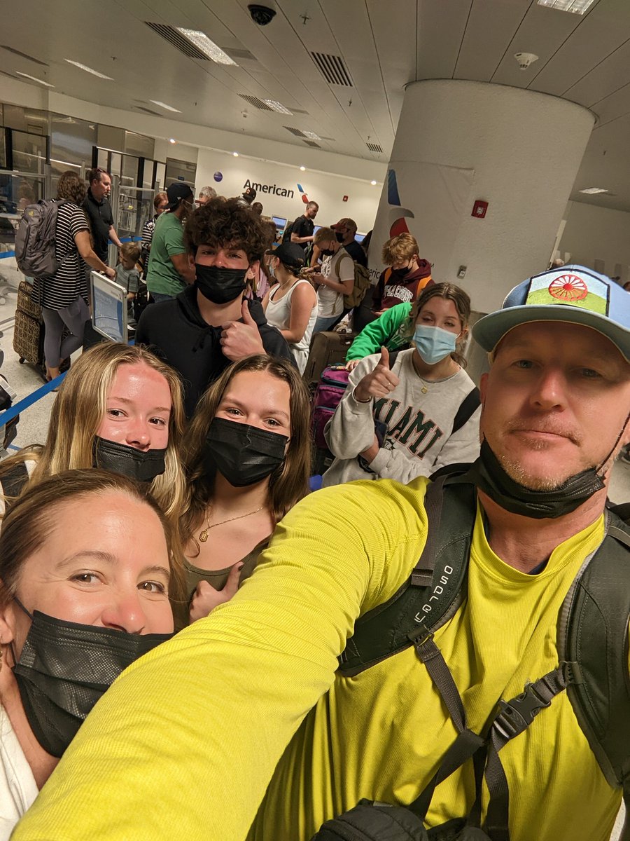 Back in the US! Connecting flight back to MSP on time! #aprilfools #flightcanceled #stuckinmiami