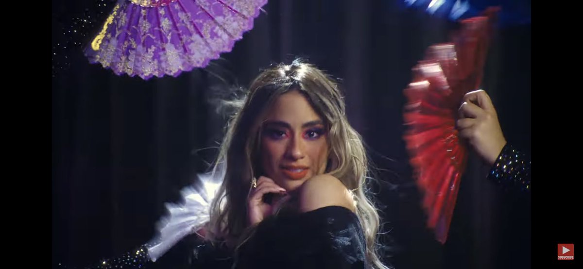kelseyxmelody's tweet photo. OK BUT SHE IS SERVING?!???? THE MAKEUP. THE CHOREO. THE COLORS. THE SPANISH!!! 
I have no words!!! #Tequila 🥃❤️ @AllyBrooke https://t.co/kBHQgDbSq8