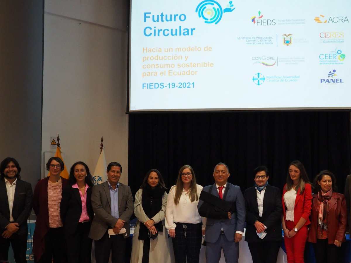 ACRA_Ecuador's tweet photo. El 31 de marzo @ACRA_Ecuador presentó el proyecto Futuro Circular financiado por @FIEDSprograma, cuyo propósito es la aplicación de la economía circular en territorio y con enfoque hacia las Mipymes. https://t.co/BmJQCqKjsT