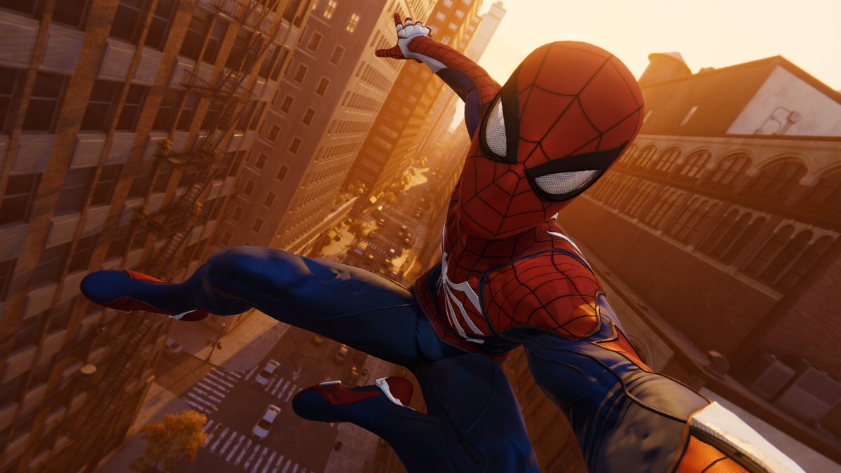 HugoHyuga7's tweet image. Una del stream de hoy en la Plataforma morada #PS5Share, #MarvelsSpiderMan