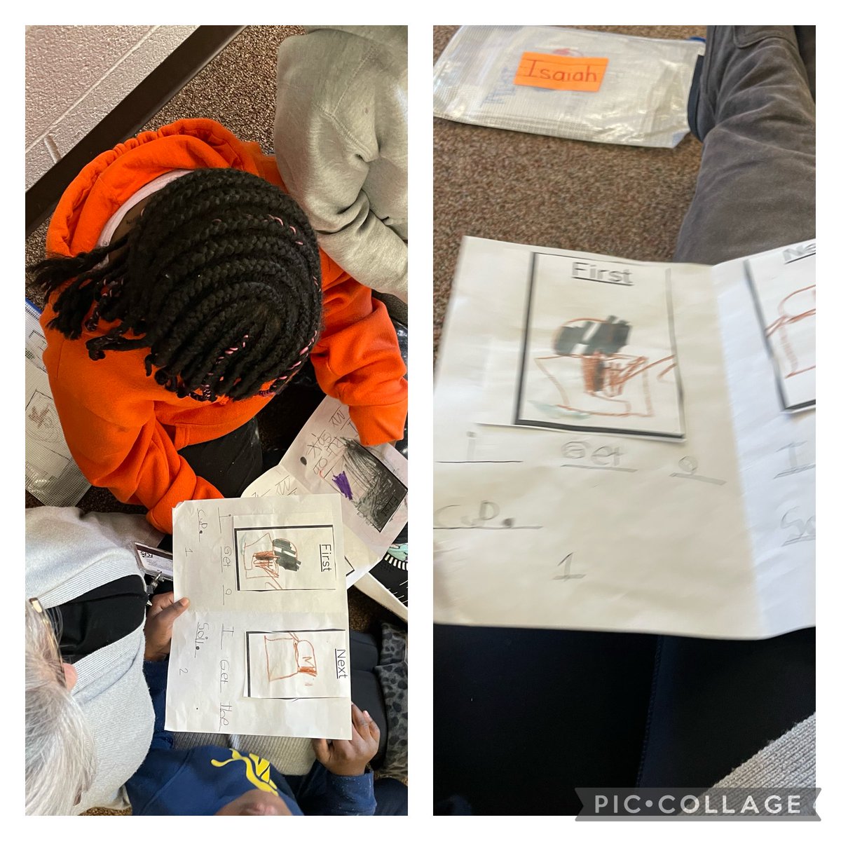 melissadesmond1's tweet photo. Springtime reading with K. Loved listening to them read their own books. @mrs_casto #readytoplant #proudtobeahusky https://t.co/uBAHwsnzdZ