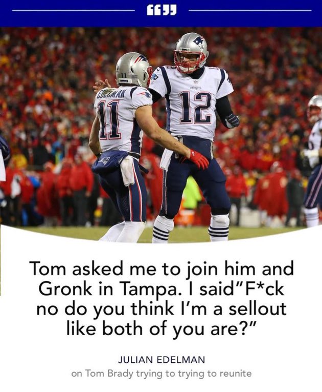 Savageboston's tweet photo. Julian Edelman the legend https://t.co/qSpv5fWZcW