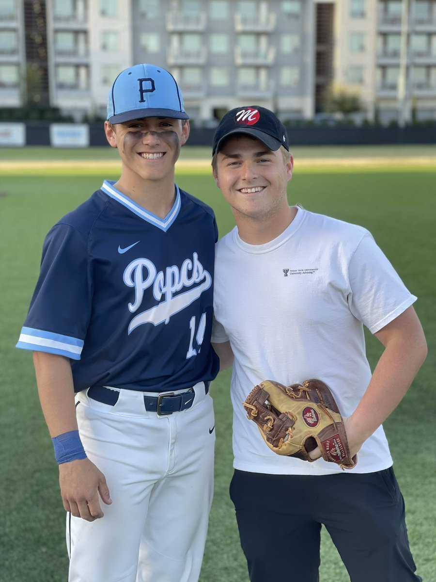 POPCSAD's tweet photo. PLAY BALL! First Pitch courtesy of POPCS Alumni, Custis Moore. https://t.co/OToblMPgug