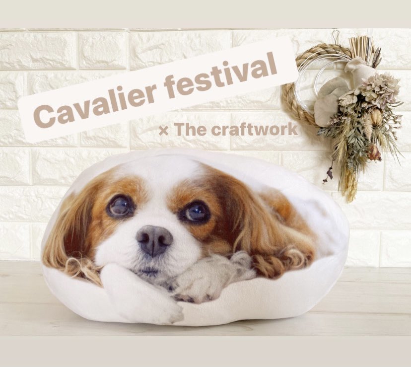thecraftworktko's tweet photo. 4/17(日)山中湖交流プラザきらら
「原っぱ」で開催される
🐶Cavalier Festival 2022🐶
に、出店させて頂きます💕

久しぶりのリアルイベント🎪
って、あと2週間！
新作もお持ちします🎵

#キャバリアフェスティバル2022
#キャバフェス

お会いできるのを楽しみにしています🥰 https://t.co/Fjj8lGAWM9