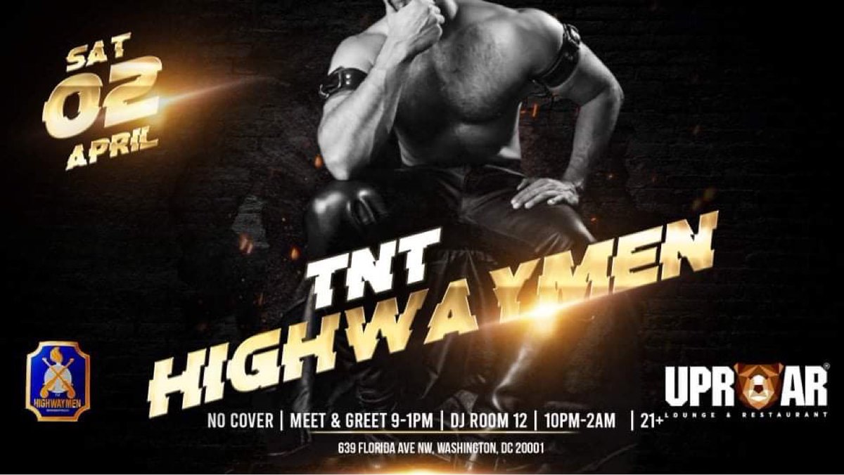 Bar Night at Uproar Please come and support. April second...