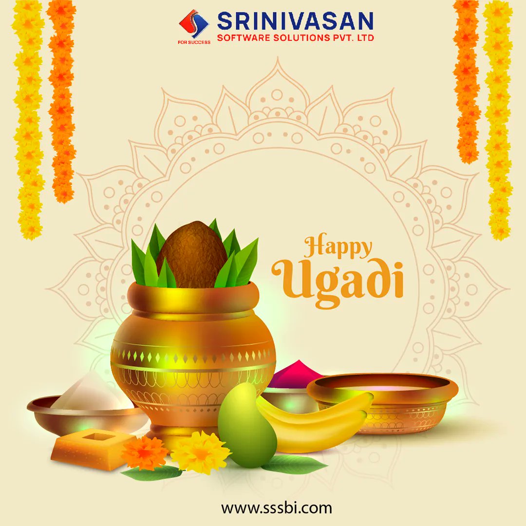 sssbiplus's tweet photo. Happy Ugadi. May your New Year be better than the previous ones.

#ugadi #india #telugu #newyear #sssbi #srinivasansoftwaresolutions #tirupati https://t.co/inBquFLc3k