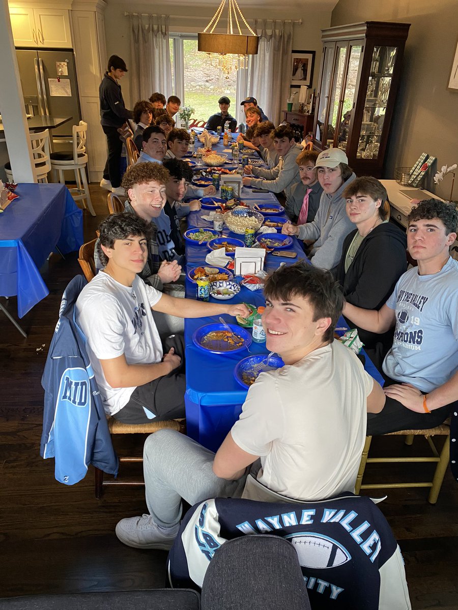 wvlaxboosters's tweet photo. It’s not what’s on the table that matters. It’s who is in the chairs. #VarsityDinner Thank you Miscia Family! https://t.co/4X1bC9p50Z
