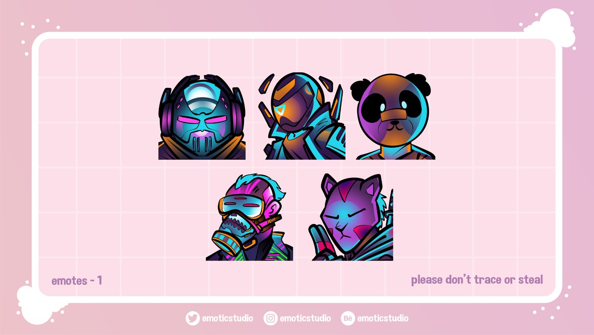 emoticstudio's tweet photo. Check out new work on my @Behance profile: "custom emotes and badges for twitch streamer" https://t.co/r0JQcLftpv #emotes #twitch #badges #emotic #emoticstudio https://t.co/bZuz7d4YeK