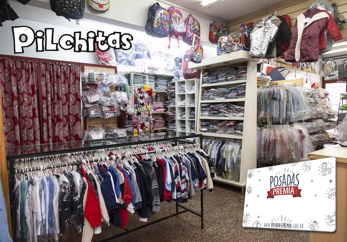 PosadasPremia's tweet photo. Con tu tarjeta #PosadasPremia en PILCHITAS tenés 15% de descuento en todos los productos los días MARTES, con todos los medios de pago. Te esperamos en San Lorenzo y Córdoba. https://t.co/lIZeXq9kD0