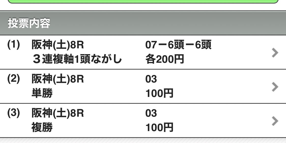 ヒルノアローザを元々入れる予定じゃなかったし、今日は完敗。 