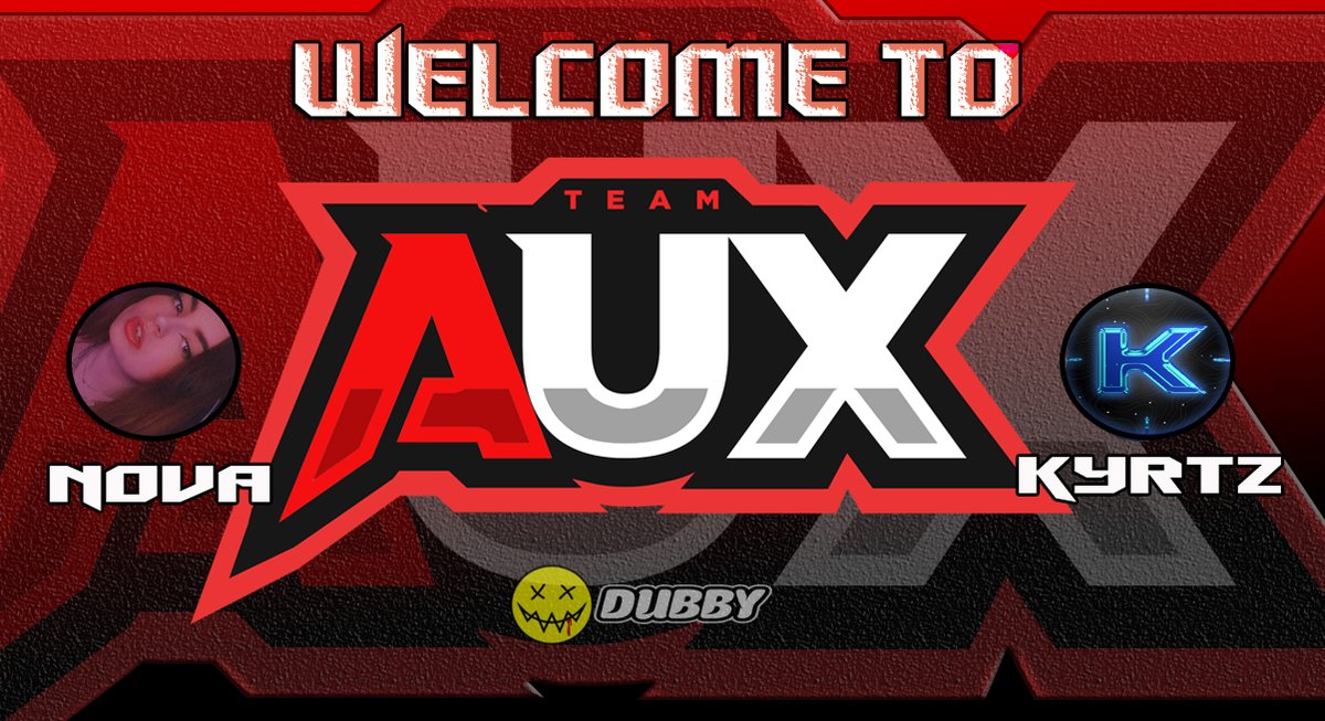 OfficialTeamAux's tweet photo. Help Team Aux Welcome our 2 Newest Streamers! 

@novakiiin 
 
@okyrtz 
 
Team Aux Continues to grow. 

We will rise above.

Welcome to the Family we cant wait to see what you guys bring to the team.

#auxontop #aux2022 https://t.co/dtKPkmbH7Z
