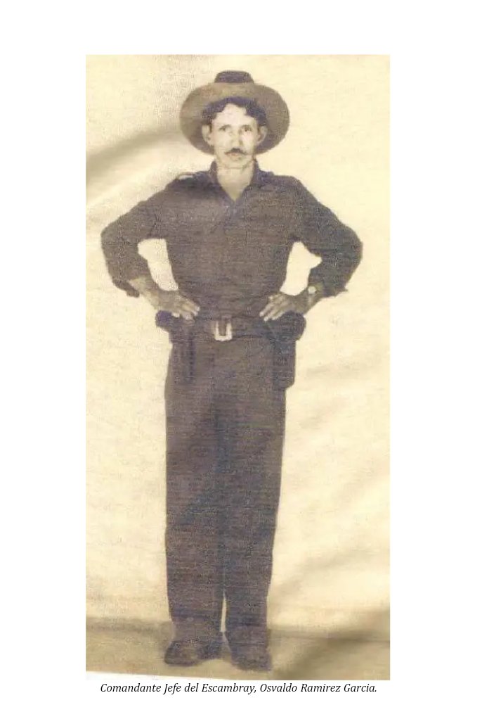 JoanGon09's tweet photo. El más grande de todos los Comandantes Osvaldo Ramírez tomado del libro Héroes del Escambray de Enrique Encinosa gloria eterna a nuestros héroes #SOSCuba #PatriaYVida https://t.co/PbKOewWSS2
