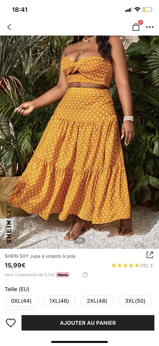 EsteeelleA's tweet photo. Alors laaaa 16 euros sur SHEIN 😱 hâte de savoir le prix chez Julia … #bienvenueaupays 🤦🏽‍♀️ https://t.co/rDS8foiEMG